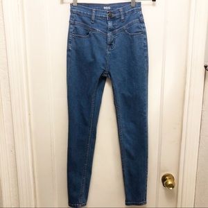 Urban Outfitters BDG Seamed High Waist Ankle Jeans.